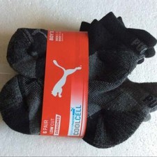 Puma Coolcell Cushioned Boys Ankle Socks 5-6.5 fit child 4-8.5 shoes