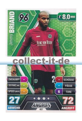 Match Attax Extra 14/15 - 461 - Jimmy BRIAND
