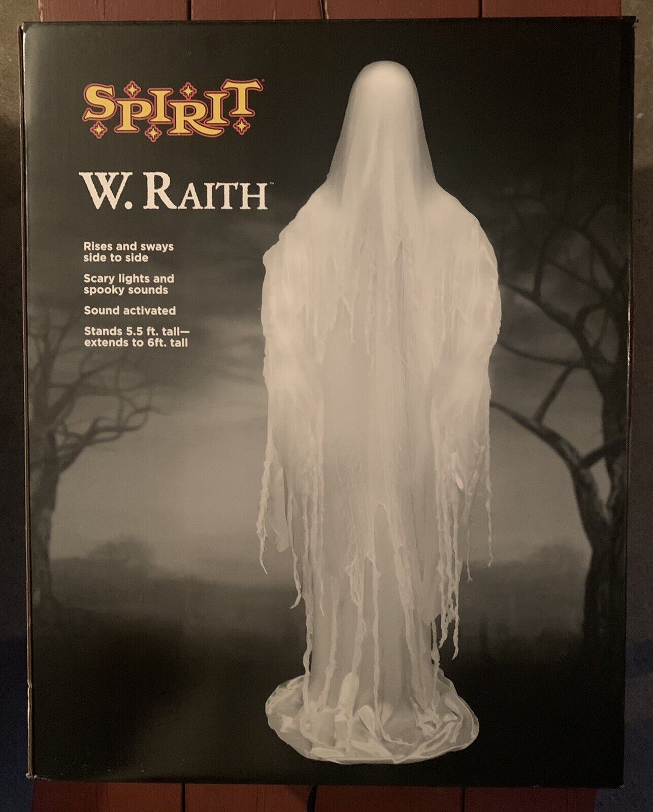  Spirit Halloween 6 Ft Lord Raven Animatronic : Electronics