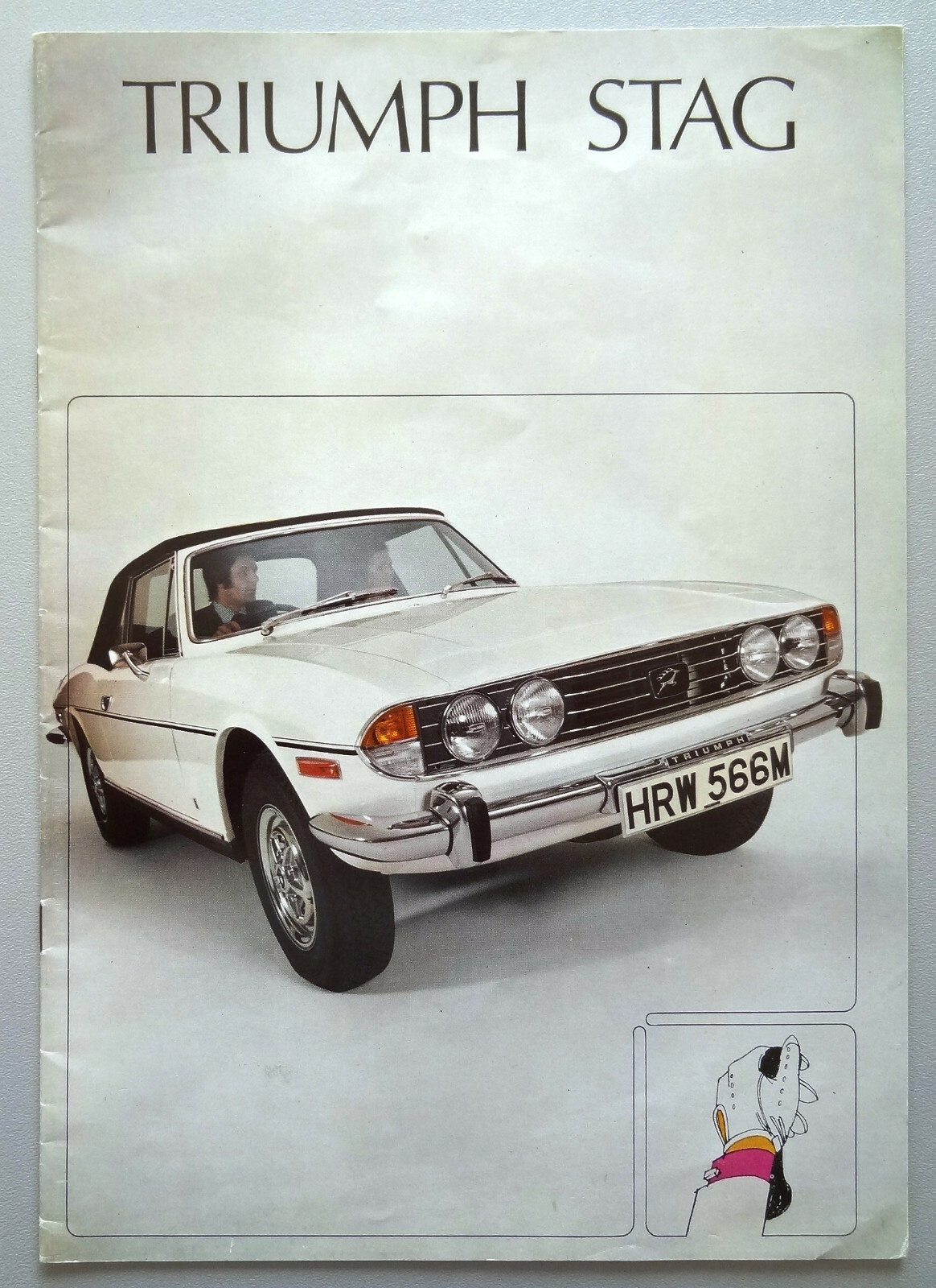 V14077 TRIUMPH STAG CATALOGUE 1973 A4 FR eBay
