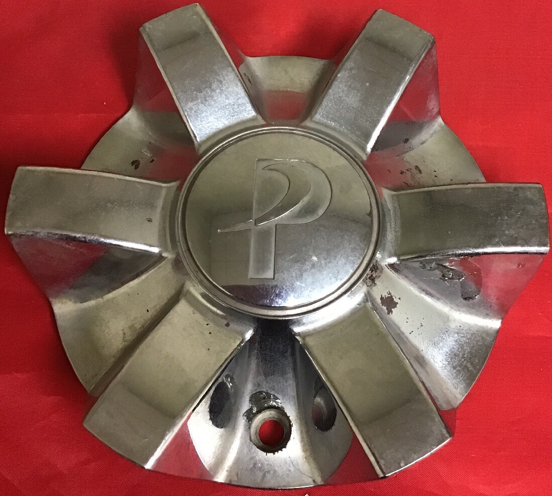 ONE USED PHINO CSPW78-1P SJ1001-18 ALLOY CHROME CUSTOM WHEEL RIM CENTER 4767