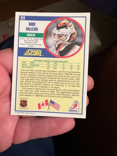 NHL hockey Premier Edition trading card You Pick Collectors Set 1990 - Picture 355 of 497