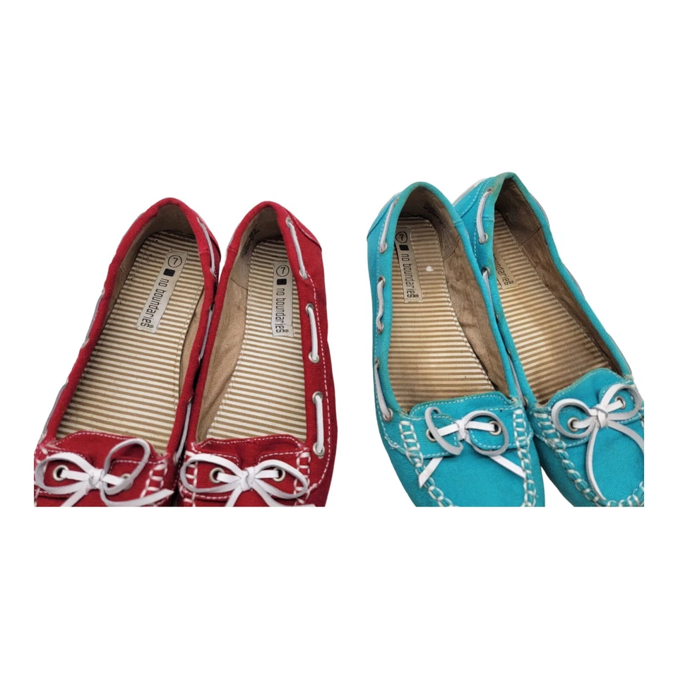 No Boundaries Dena Women's Slip On Casual Walking Loafers Size 7 Bundle - Image 3 of 4