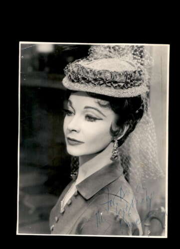 Vivien Leigh JSA Coa Signed 8x10 Photo Autograph