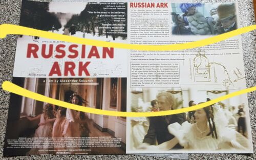 Alexander Sokurov's Russian Ark, Australian cinema mini-poster flyer - Afbeelding 1 van 1