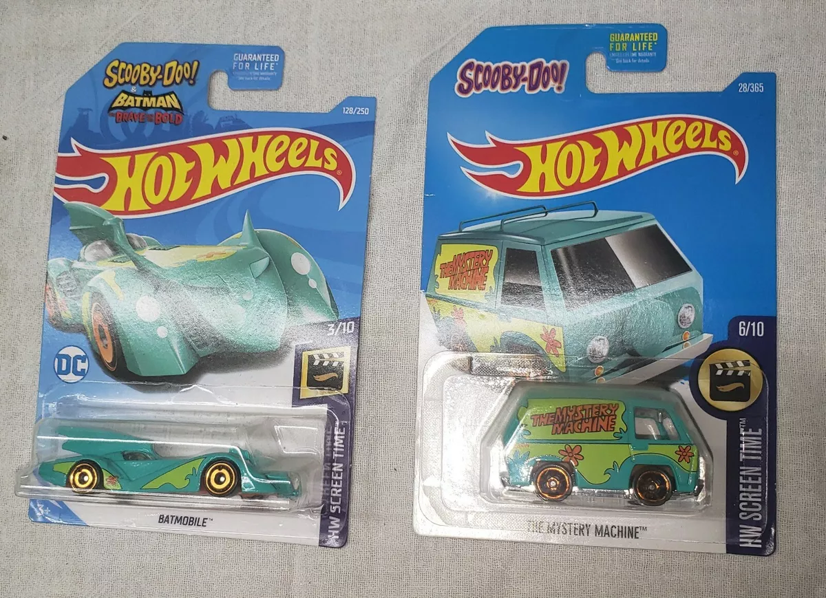 Hot Wheels Screen Time Batmobile Scooby doo and The mystery