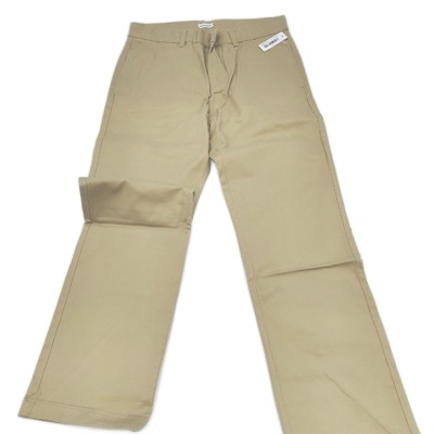 Amazon Essentials Jungen Einheitliche Khaki-Chinohose mit gerader Passform und F