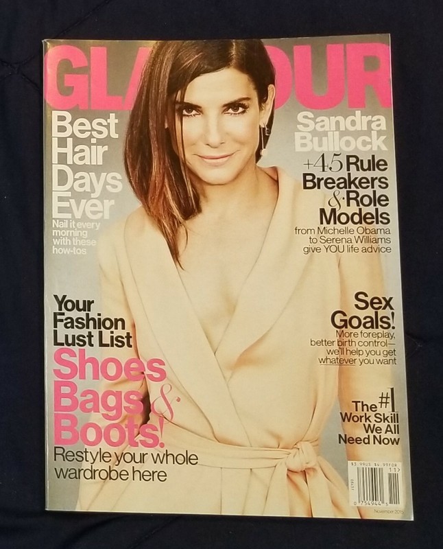 SANDRA BULLOCK - Glamour Magazine - NOVEMBER 2015 