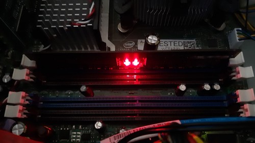 ✔️GEIL BLACK DRAGON GB22GB6400C4DC PC2-6400 2GB KIT (2 X 1GB) RAM MEMORY - Picture 2 of 7