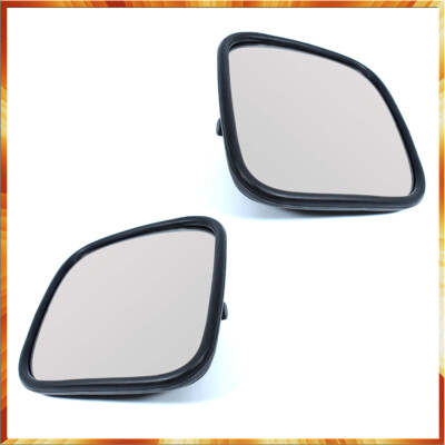 2x Universal PKW LKW Spiegel 18 x 18cm Rückspiegel Außenspiegel  E Mark