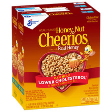 General Mills, Cheerios Honey Nut Cereal, 2 Bags, 55 oz Total