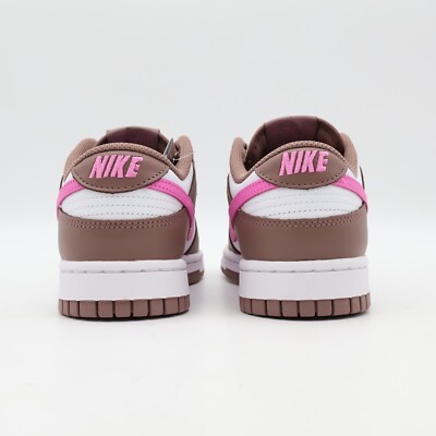 FZ3611-208 Nike Dunk Low Smokey Mauve Playful Pink White Brown