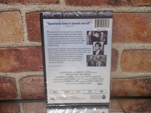 ZELIG - DVD 2021 Woody Allen - Woody Allen Mia Farrow Patrick Horgan NEW - Picture 6 of 12