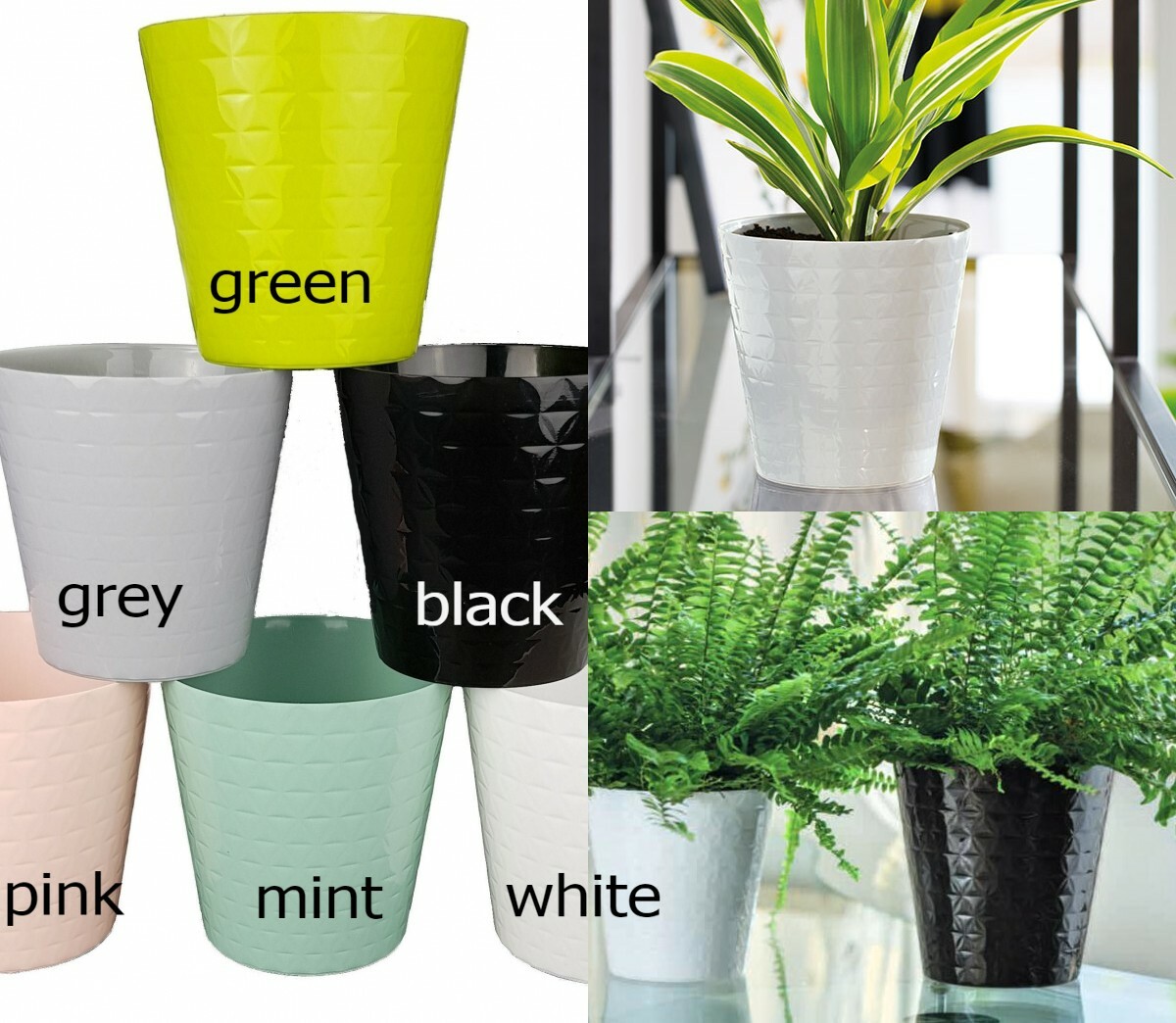plant pot for sale Canto 24" Square Planter Bowl Pot with Black Finish