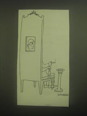 1945 Cartoon by Saul Steinberg