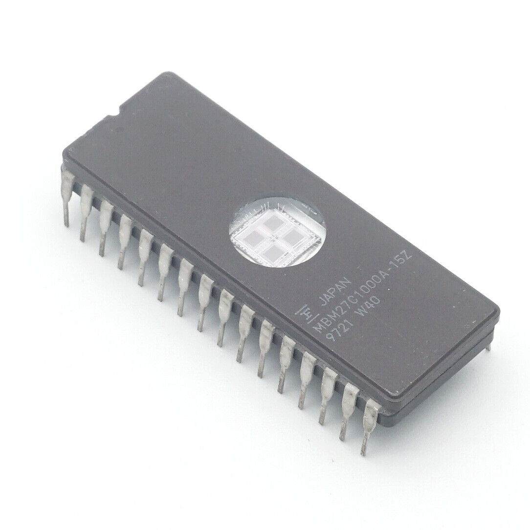Original Fujitsu MBM27C1000A-15Z 27C1000 1MBIT UV EPROM Original Fujitsu MBM27C1000A-15Z 27C1000 1MBIT UV EPROM