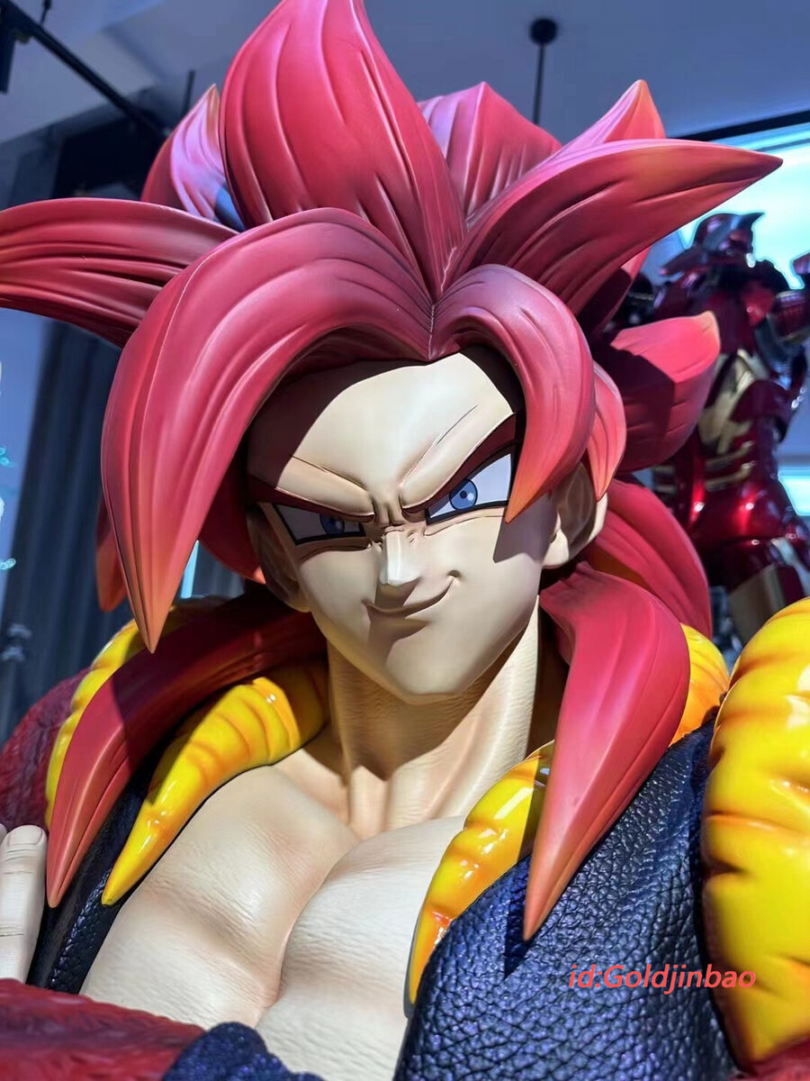 Estátua Xeno Gogeta Super Saiyajin 4: Dragon Ball Super Com LED 38