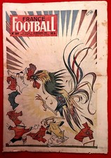 FRANCE FOOTBALL n° 509 EDITION SPECIALE DE NOEL 1955 FRANCE BELGIQUE KOPA RARE