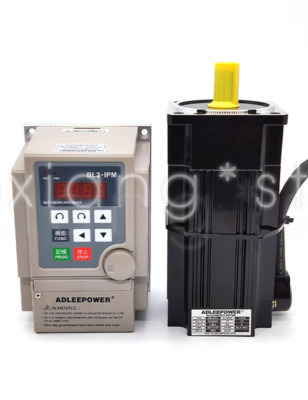 Brushless Motor AM-370L with Drive Controller BL2-104L AC 220V Speed Motor