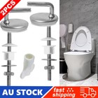 <!--F#f_0-->2pcs Toilet Seat Hinges Fix Fitting Back To Wall Tool Stainless Steel Adjustable<!--F/-->