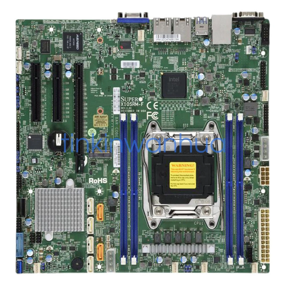 C612 motherboard clearance