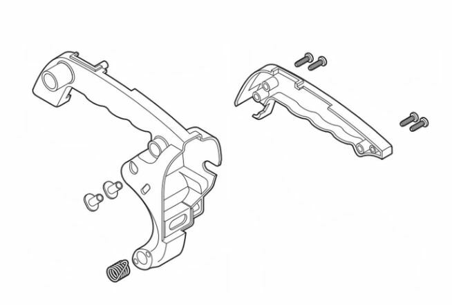 Maniglia Esterna Porta Posteriore Destra DR 5 2.0 Ecopower 16V 2007-2008