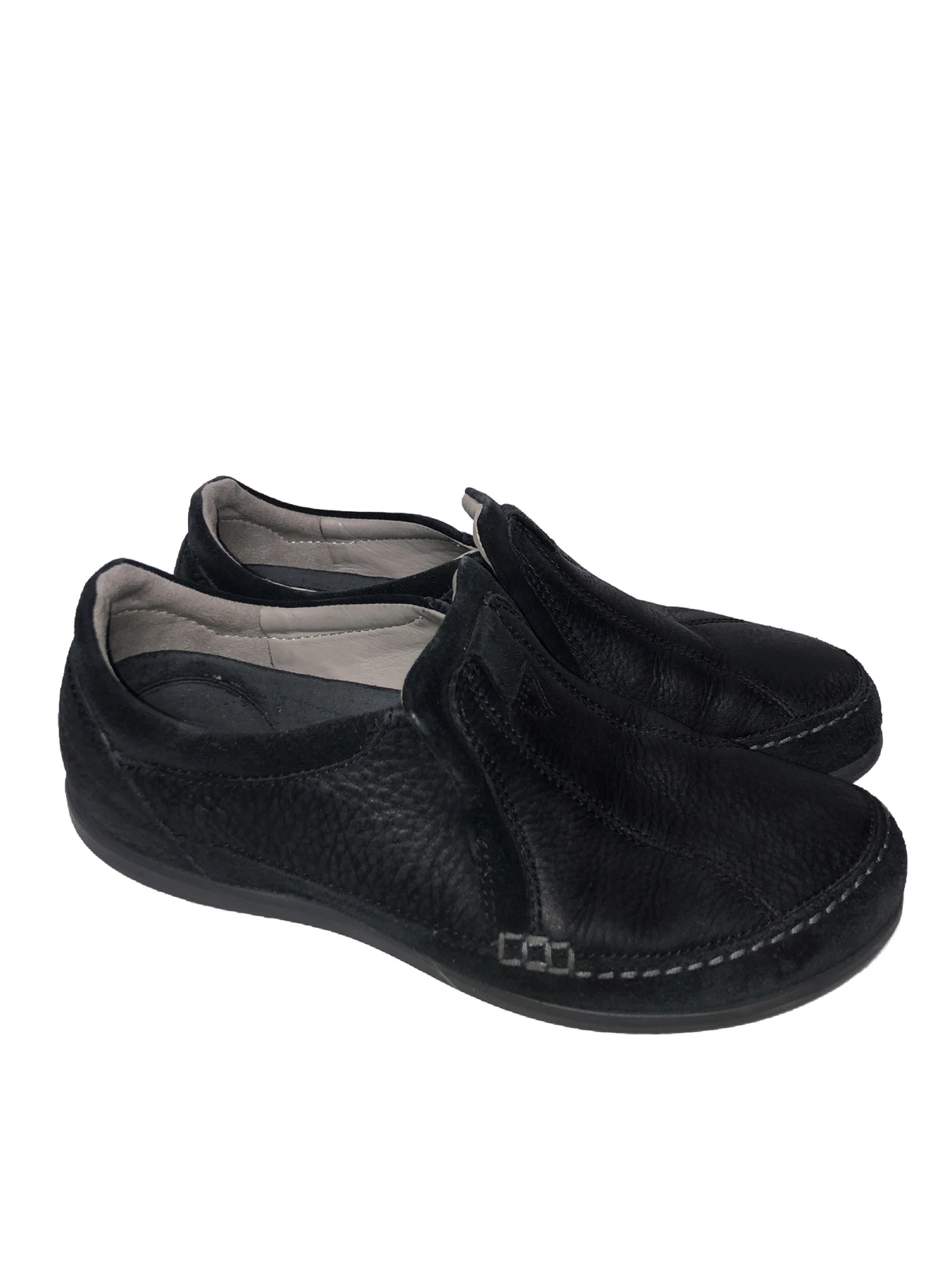 Mocassini donna Ecco Cayla slip on pelle nero 38 7 LEGGI DESCRIZIONE