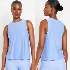 Old Navy Women’s CloudMotion Cloud 94 Tank Top Blue Overall Size XS S M L XL 2X