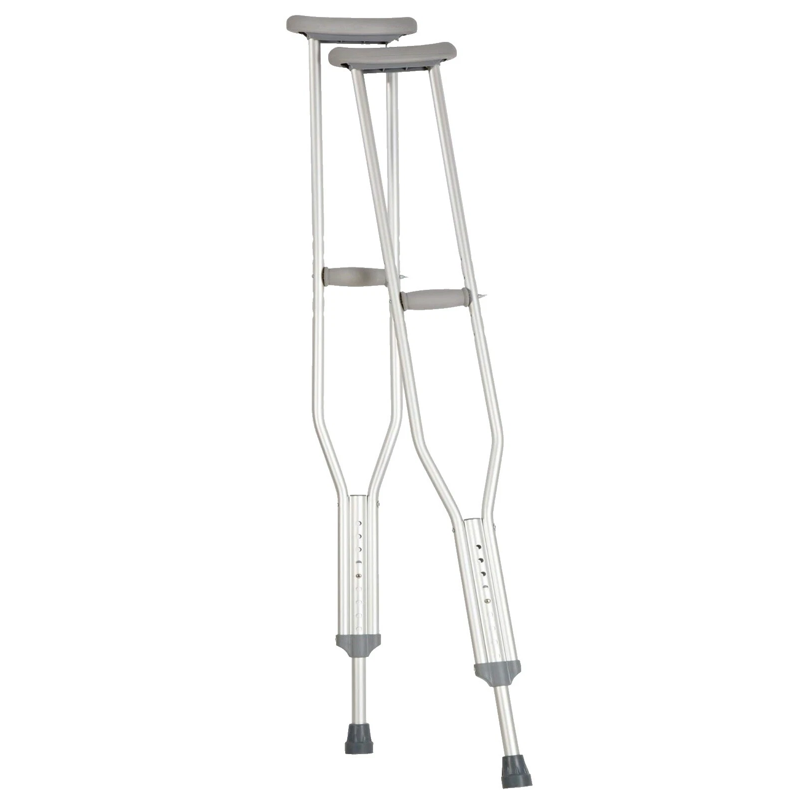 Aluminum White Crutches