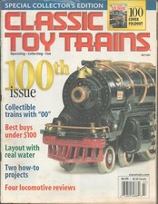 Classic Toy Trains special " 100th issue"July 2002 (LR)