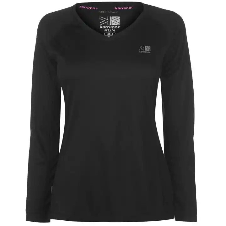 Karrimor Ladies Long Sleeve Running T-Shirt Lightweight 50