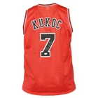 Toni Kukoc Signed Chicago Red Basketball Jersey (JSA)