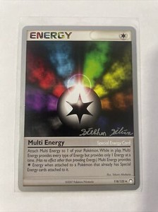 2009 Pokémon World Championships Mysterious Treasures Multi Energy 118/123 NM