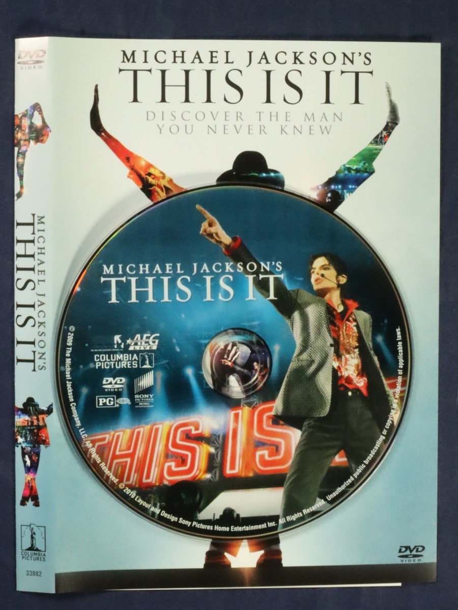 Michael Jackson's This Is It {DVD Caseless No Tracking