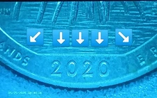 2020 P Salt River Bay Quarter DDR Error Variety ..