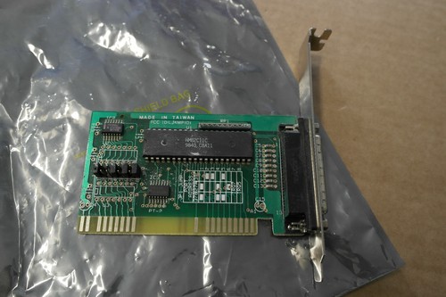 ISA paralell port card 8 bit HMC HM82C11C - 第 1/3 張圖片