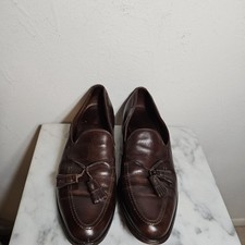 Men's Allen Edmonds Brown 'Grayson' Tassel Loafers - SZ: 12