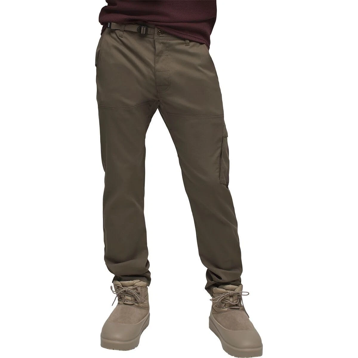 Prana Stretch Zion Slim Straight Hiking Pants Slate Green Mens 42x34 New