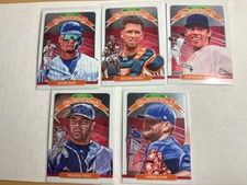 2020 Donruss optic baseball Diamond king lot of 5 cards..posey/yelich