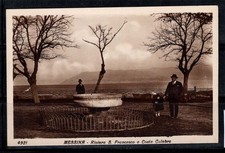 Messina 1904 Cartolina 100% non viaggiato animata Riviera S.Francesco