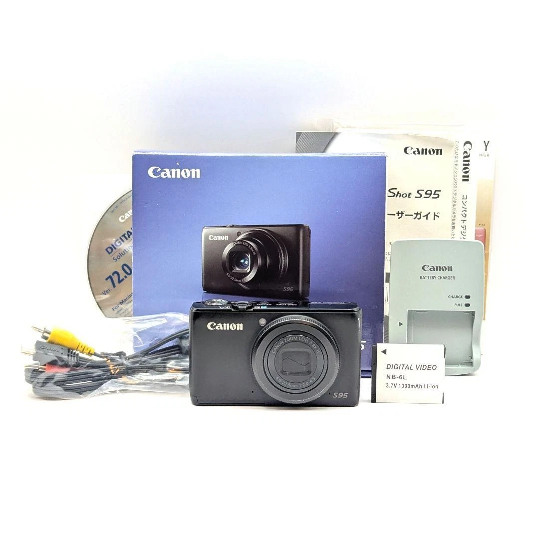 Canon PowerShot S95 本体と付属品　ジャンク Canon PowerShot S95 本体と付属品 ジャンク 1円【ジャンク】Canon