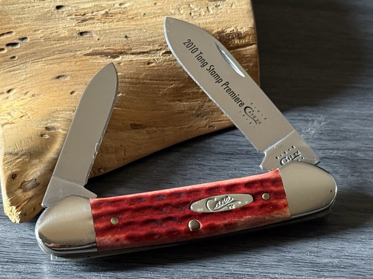 Rare Case XX 62131 Canoe Pocket Knife - Tang Stamp Premiere Series