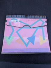 Vtg 80s 90s Easyfil Paste-Up Pink Binder Mead Trapper Keeper Save By The Bell