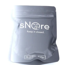 Snore Mouth Strips 30 Nasal + Mouth Strips One Month Supply Deeper Rem Cycles 