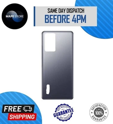 Xiaomi Redmi Note 10 Pro Replacement Back Glass Battery Cover- Black