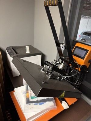 Ricoma White Toner Transfer T-Shirt, Hat, and Mug Printing Equipment Full Set Up