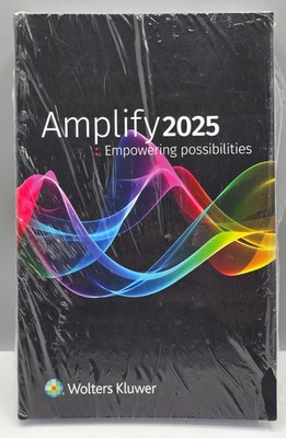 Amplify 2025 Wolters Kluwer Notebook lot of 4 8x5