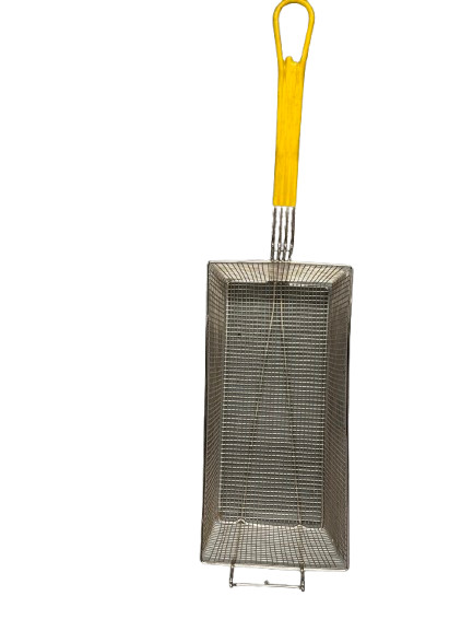 BASKET - 17 X 8-1/4 X 6 - FRYER - YELLOW HANDLE