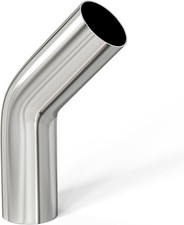 1pcs 4od Intercooler Pipe Air Intake Tube For 100mm 45 Degree
