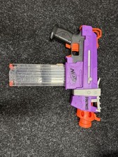 Nerf Fortnite SMG-E Purple Elite Series Gun w/Magazine  16 Round